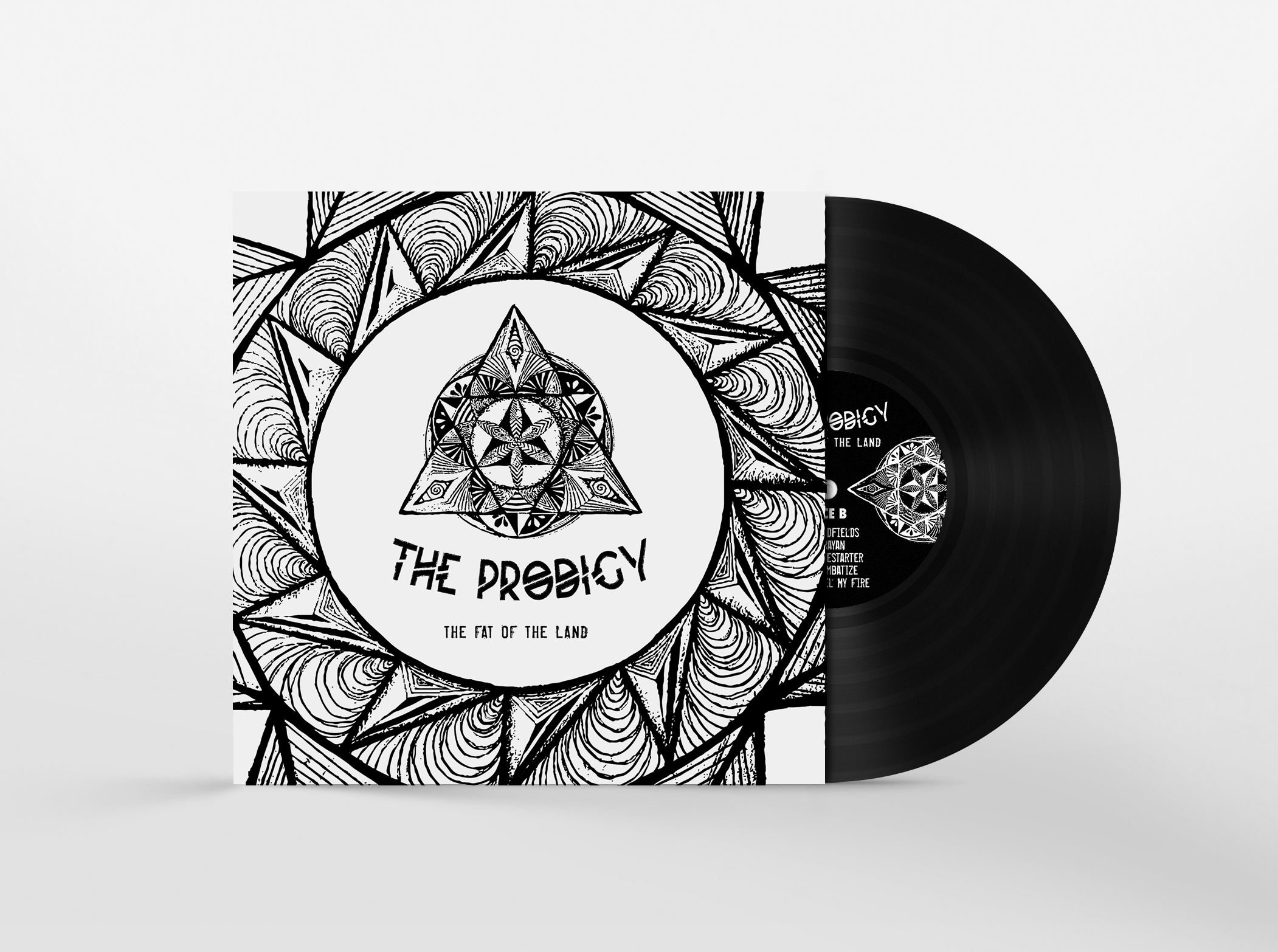 The Fat Of The Land - Prodigy vinyl cover