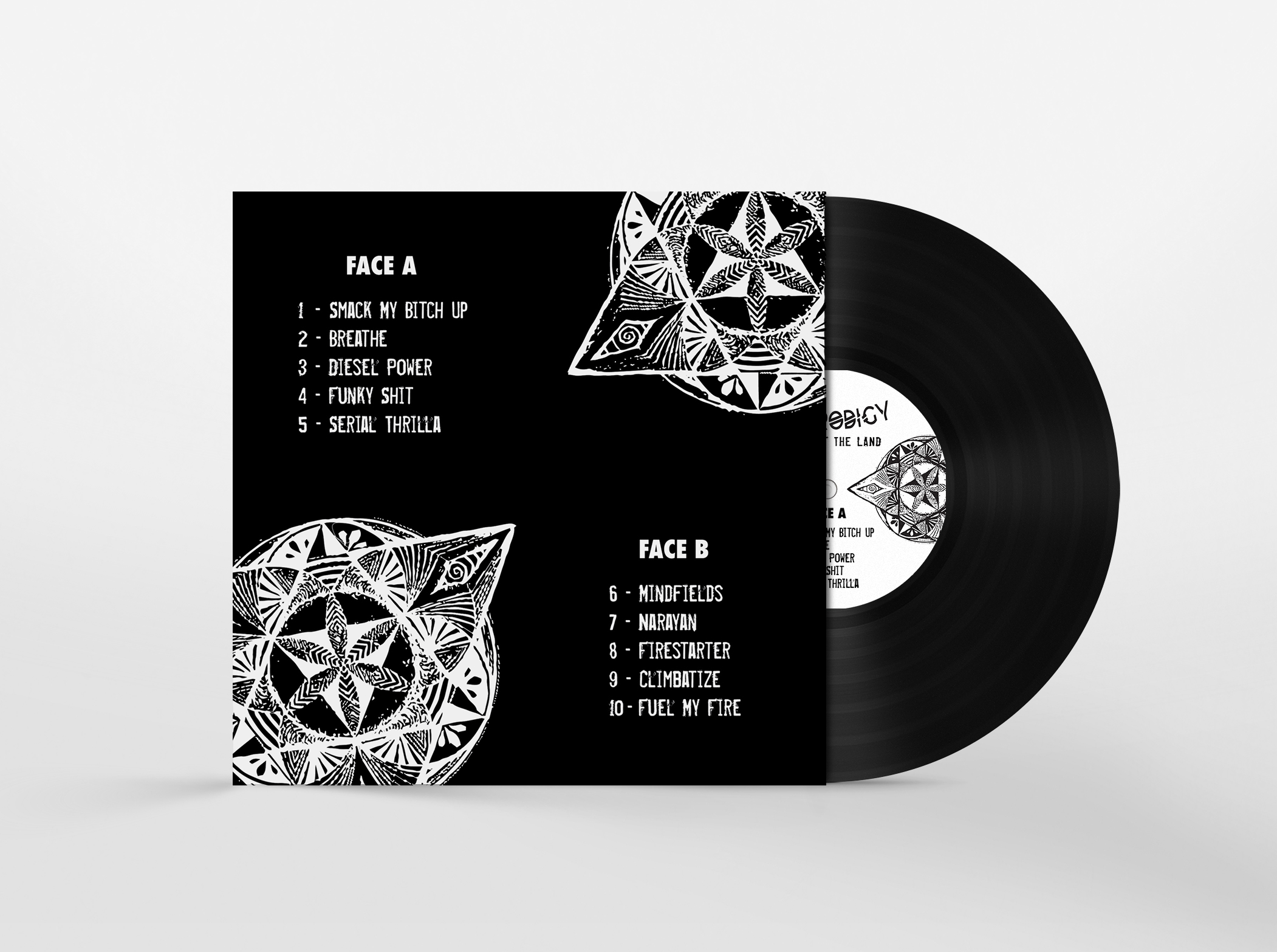 The Fat Of The Land - Prodigy vinyl cover