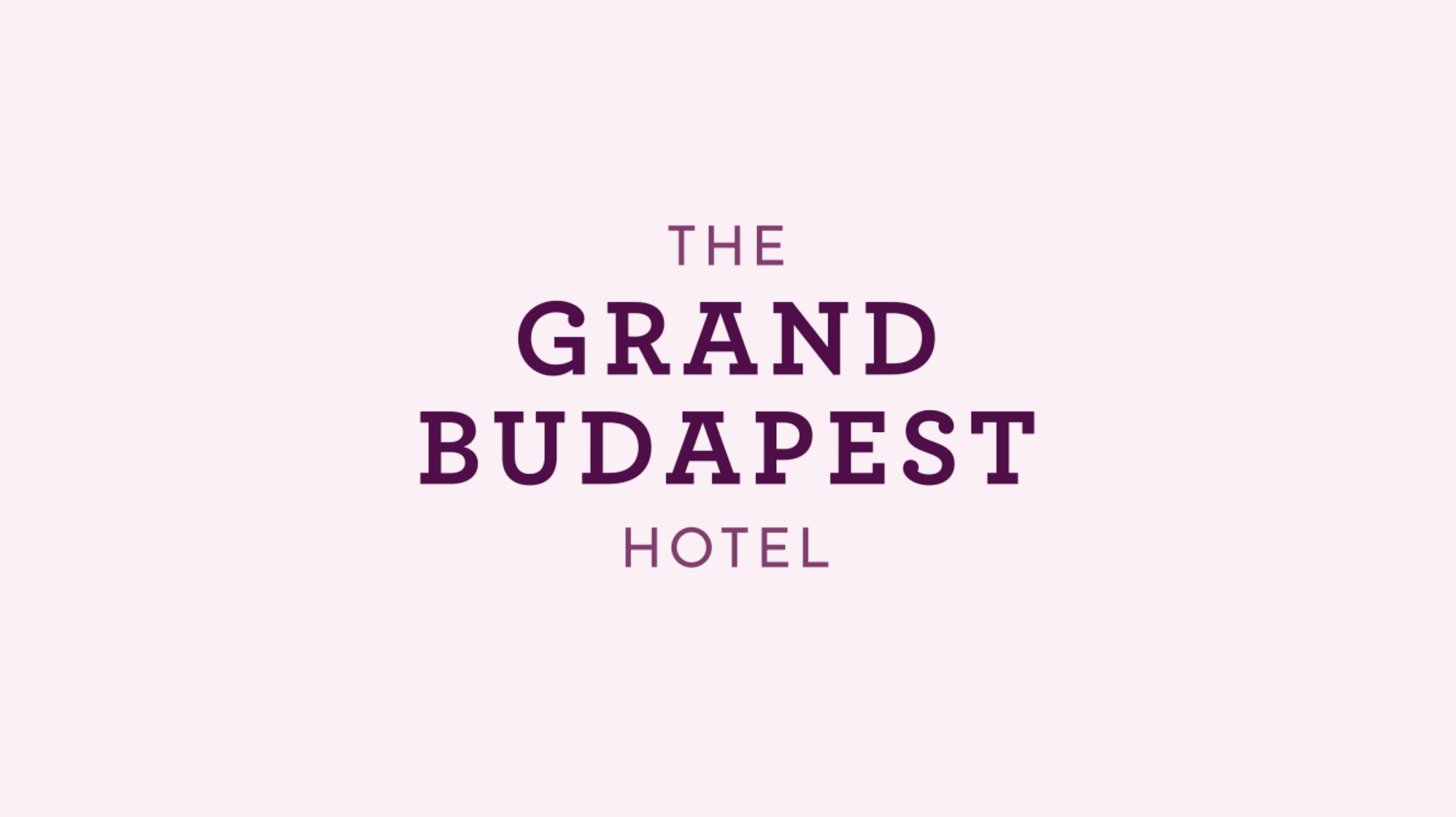 The Grand Budapest Hotel generic